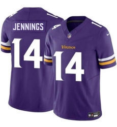 Men's Minnesota Vikings #14 Jauan Jennings Purple 2026 F.U.S.E. Vapor Untouchable Limited Football Stitched Jersey