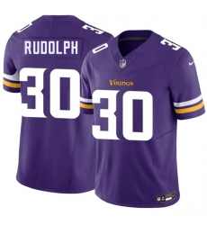 Men's Minnesota Vikings #30 Trayvon Rudolph Purple 2026 F.U.S.E. Vapor Untouchable Limited Football Stitched Jersey