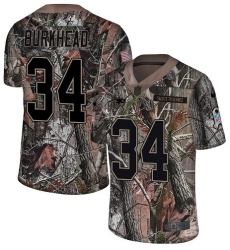 Youth Nike New England Patriots #34 Rex Burkhead Camo Untouchable Limited NFL Jersey