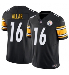 Men's Pittsburgh Steelers #16 Drew Allar Black 2026 Draft F.U.S.E. Vapor Limited Football Stitched Jersey