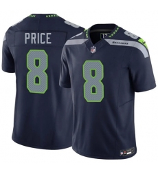 Men's Seattle Seahawks #8 Jadarian Price Navy 2026 F.U.S.E. Vapor Untouchable Limited Football Stitched Jersey