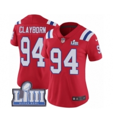 Men's Nike New England Patriots #3 Stephen Gostkowski Red Alternate Vapor Untouchable Limited Player Super Bowl LIII Bound NFL Jersey