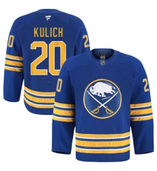 Men's Buffalo Sabres #20 Jií Kulich Blue Stitched Hockey Jersey
