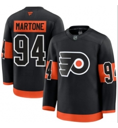 Mens Philadelphia Flyers #94 Porter Martone Fanatics Black Alternate Premium Jersey