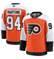 Men's Philadelphia Flyers #94 Porter Martone Orange Home stitched Hockey Jersey