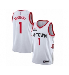 Youth Houston Rockets #17 PJ Tucker Swingman White Basketball Jersey - 2019 20 City Edition
