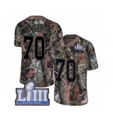 Youth Nike New England Patriots #70 Adam Butler Camo Untouchable Limited Super Bowl LIII Bound NFL Jersey
