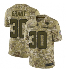 Men's Nike Jacksonville Jaguars #30 Corey Grant Limited Camo 2018 Salute to Service NFL Jersey