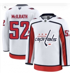Men's Washington Capitals #52 Dylan Mcilrath White Jersey