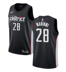 Women's Nike Washington Wizards #28 Ian Mahinmi Swingman Black NBA Jersey - City Edition