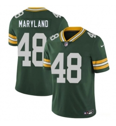 Men's Green Bay Packers #48 RJ Maryland Green 2026 Draft Vapor Untouchable Limited Football Stitched Jersey