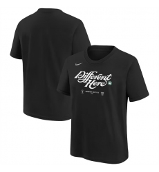 Men's Boston Celtics Black 2024 Playoffs Mantra T-Shirt