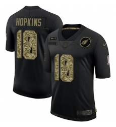 Men's Baltimore Ravens #8 Lamar Jackson Camo 2020 Salute To Service Limited Jersey