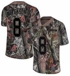Men's Nike Baltimore Ravens #8 Lamar Jackson Limited Camo Salute to Service NFL Jersey