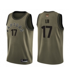Men's Toronto Raptors #23 Fred VanVleet Swingman Black 2019 Basketball Finals Bound Jersey Statement Edition