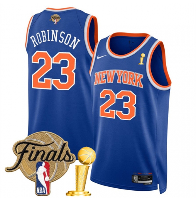 New Yok Knicks #11 Jalen Brunson White 2026 Finals And Finals Champions Association Edition Stitched Basketball Jersey
