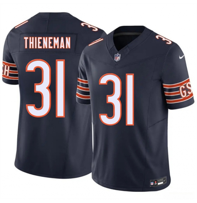 Men's Chicago Bears #31 Dillon Thieneman Navy 2026 Draft F.U.S.E. Vapor Untouchable Limited Football Stitched Jersey