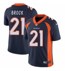 Youth Nike Denver Broncos #21 Tramaine Brock Navy Blue Alternate Vapor Untouchable Elite Player NFL Jersey