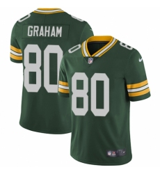 Youth Nike Green Bay Packers #80 Jimmy Graham Green Team Color Vapor Untouchable Elite Player NFL Jersey