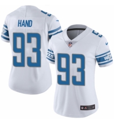 Women's Nike Detroit Lions #93 Da'Shawn Hand White Vapor Untouchable Elite Player NFL Jersey