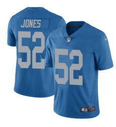 Youth Nike Detroit Lions #52 Christian Jones Blue Alternate Vapor Untouchable Limited Player NFL Jersey
