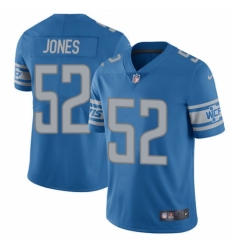 Youth Nike Detroit Lions #52 Christian Jones Blue Team Color Vapor Untouchable Limited Player NFL Jersey