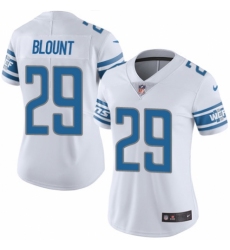 Women's Nike Detroit Lions #29 LeGarrette Blount White Vapor Untouchable Elite Player NFL Jersey