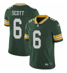 Men's Nike Green Bay Packers #6 JK Scott Green Team Color Vapor Untouchable Limited Player NFL Jersey