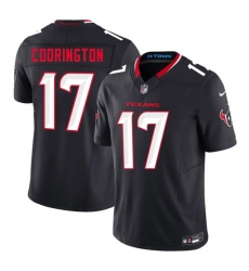 Men's Houston Texans #17 Brandon Codrington Navy 2nd Alternate 2026 F.U.S.E. Vapor Limited Football Stitched Jersey