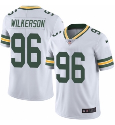 Youth Nike Green Bay Packers #96 Muhammad Wilkerson White Vapor Untouchable Limited Player NFL Jersey