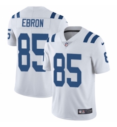 Men's Nike Indianapolis Colts #85 Eric Ebron White Vapor Untouchable Limited Player NFL Jersey