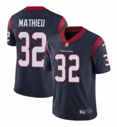 Youth Nike Houston Texans #32 Tyrann Mathieu Navy Blue Team Color Vapor Untouchable Elite Player NFL Jersey