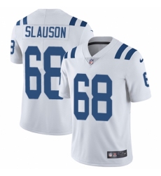 Women's Nike Indianapolis Colts #68 Matt Slauson Game Royal Blue Team Color NFL Jersey