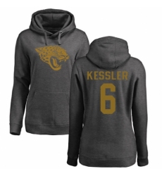 NFL Women's Nike Jacksonville Jaguars #6 Cody Kessler Ash One Color Pullover Hoodie