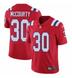 Men's Nike New England Patriots #30 Jason McCourty Red Alternate Vapor Untouchable Limited Player NFL Jersey