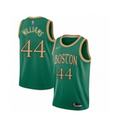 Youth Boston Celtics #44 Robert Williams Swingman Green Basketball Jersey - 2019 20 City Edition