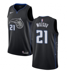 Women's Nike Orlando Magic #21 Timofey Mozgov Swingman Black NBA Jersey - City Edition