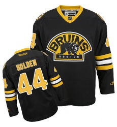 Youth Reebok Boston Bruins #44 Nick Holden Authentic Black Third NHL Jersey
