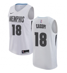 Youth Nike Memphis Grizzlies #18 Omri Casspi Swingman White NBA Jersey - City Edition