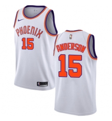 Men's Nike Phoenix Suns #15 Ryan Anderson Swingman White NBA Jersey - Association Edition