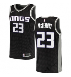 Men's Nike Sacramento Kings #23 Ben McLemore Swingman Black NBA Jersey Statement Edition