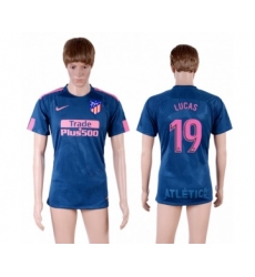 Atletico Madrid #19 Lucas Sec Away Soccer Club Jersey