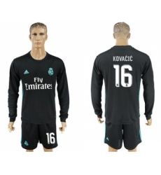 Atletico Madrid #3 Filipe Luis Home Long Sleeves Soccer Club Jersey