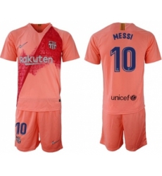 Barcelona #10 Messi Third Soccer Club Jersey