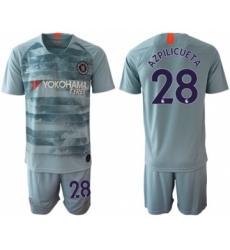 Chelsea #28 Azpilicueta Third Soccer Club Jersey