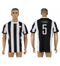 Juventus #5 Pjanic 120th Anniversary Soccer Club Jersey