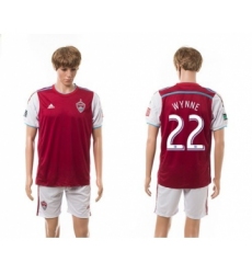 Lorado Rapids #22 Wynne Home Soccer Club Jersey