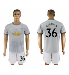 Manchester United #36 Darmian Sec Away Soccer Club Jersey