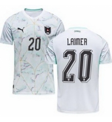 Men 20 Austria Konrad Laimer World Cup Away Replica Jersey 2