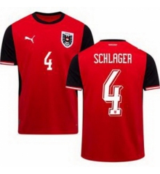 Men 4 Austria Xaver Schlager World Cup Away Replica Jersey 1